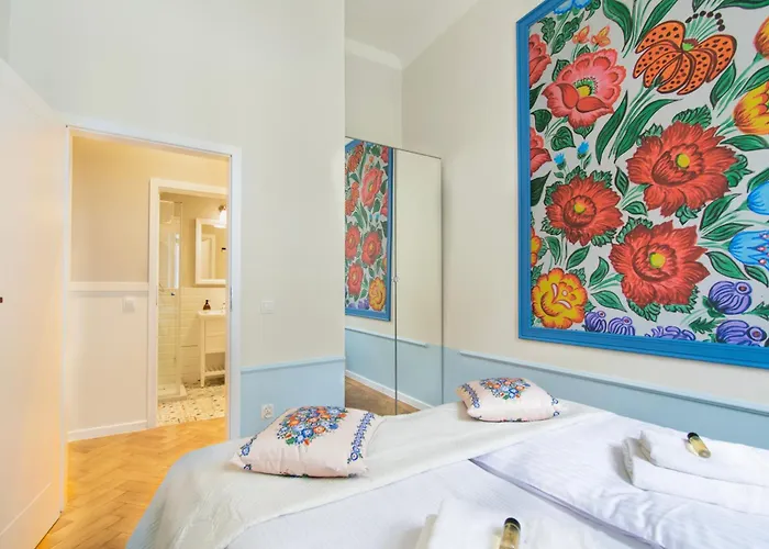 Modern Pilsudskiego Street Kraków